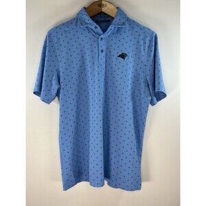 Cutter & Buck Men’s Sz Medium Polo Shirt Performance Athletic Carolina Panthers
